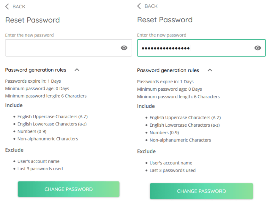 Password Management #6 Reset Password - Password Rules